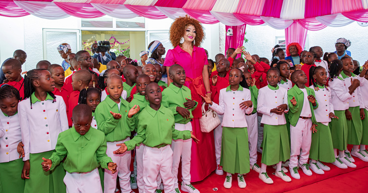 ‘Les Coccinelles’ Primary School Pays Homage to First Lady Chantal BIYA