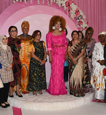 Over 1,000 Guests Present 2024 New Year Wishes to First Lady Chantal BIYA