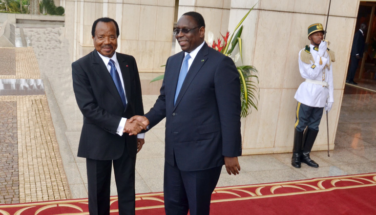 Le Président Macky SALL magnifie le rôle du Cameroun en Afrique