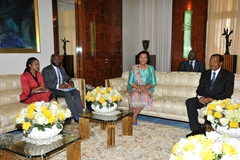 Visite Officielle au Cameroun de la Très Honorable Patricia Scotland QC, Secrétaire Général du Commonwealth (2)