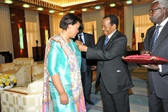 Visite Officielle au Cameroun de la Très Honorable Patricia Scotland QC, Secrétaire Général du Commonwealth (4)