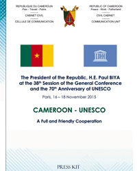 Press Kit of the 38th Session of the General Conference of UNESCO