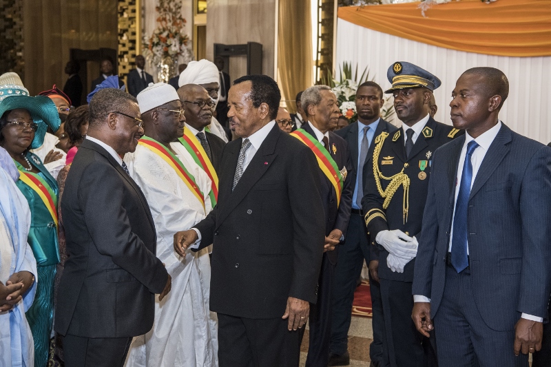 Cérémonie de présentation des vœux de Nouvel An 2019 au Président Paul Biya (71)