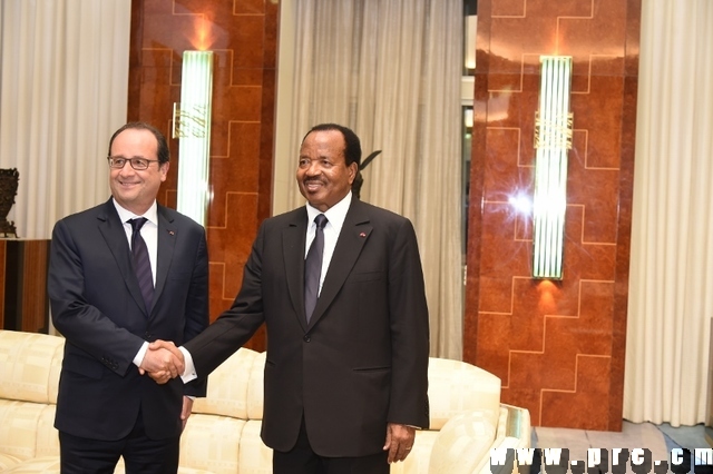 Visite d'Etat au Cameroun de S.E. François Hollande, Président de la République Française - 03.07.2015 (2)