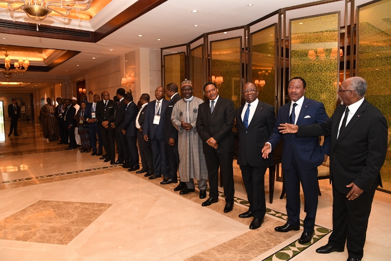 FOCAC2018 - Les membres de la délégation officielle du Cameroun