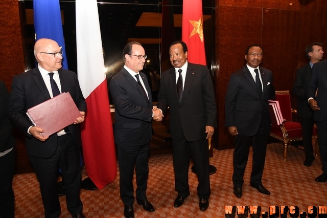 Visite d'Etat au Cameroun de S.E. François Hollande, Président de la République Française - 03.07.2015 (18)