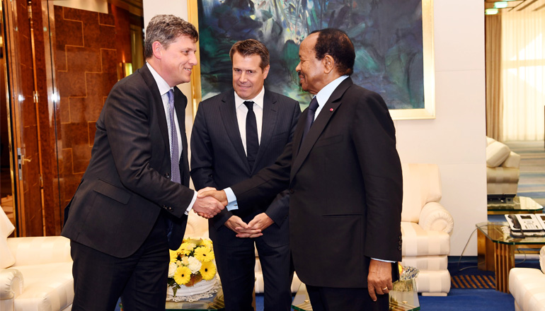 President Paul BIYA receives Swiss Ambassador at the Unity Palace