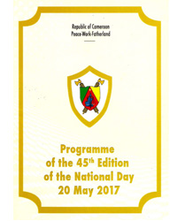 Programme of the 45th edition of the National Day, 20 May 2017