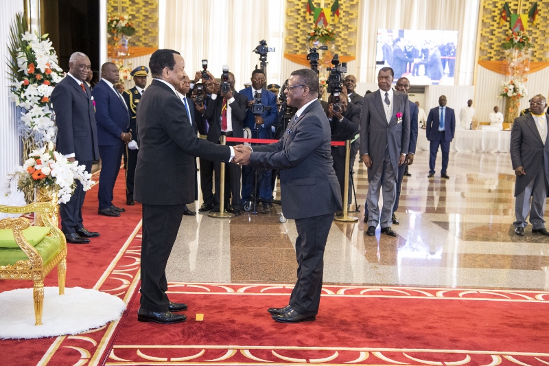 Cérémonie de présentation des vœux de Nouvel An 2019 au Président Paul Biya (28)