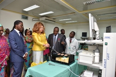 Inauguration du Centre Hospitalier de Recherche et d’Application en Chirurgie Endoscopique et Reproduction Humaine (30)