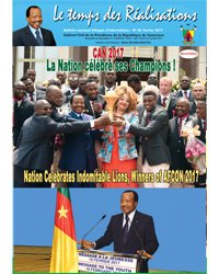 Bulletin N°40 of the bilingual newsletter of the Civil Cabinet, "Le Temps des Réalisations"