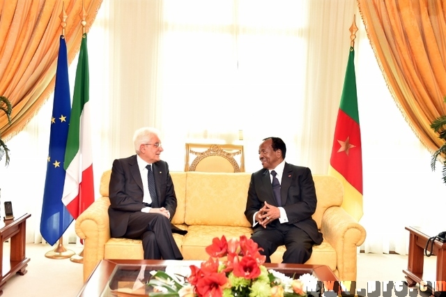 Visite d'Etat au Cameroun de S.E. Sergio MATTARELLA, Président de la République Italienne (2)