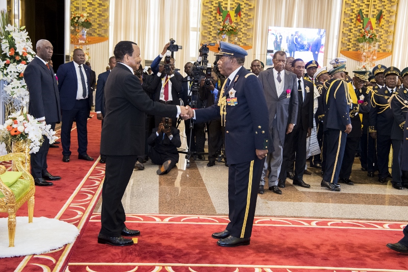 Cérémonie de présentation des vœux de Nouvel An 2019 au Président Paul Biya (65)