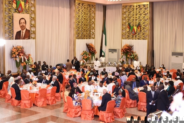 Dîner d'Etat en l'honneur du Président Buhari au Palais de l'Unité (1)