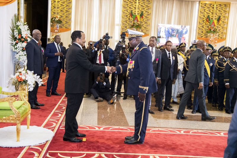 Cérémonie de présentation des vœux de Nouvel An 2019 au Président Paul Biya (60)