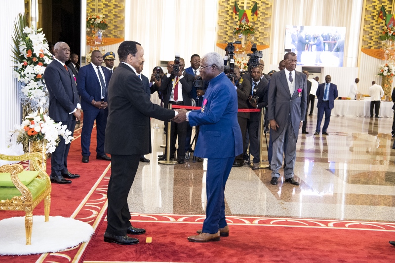 Cérémonie de présentation des vœux de Nouvel An 2019 au Président Paul Biya (40)