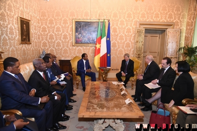 Audience avec le Premier Ministre Italien, 20.03.2017 (1)