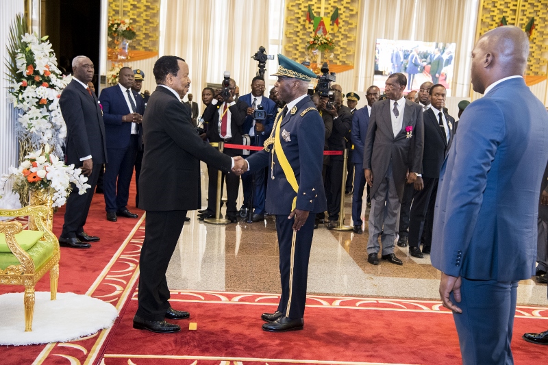 Cérémonie de présentation des vœux de Nouvel An 2019 au Président Paul Biya (49)