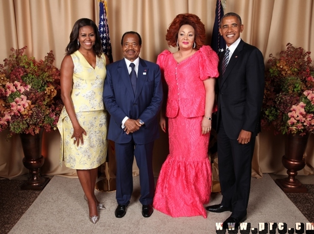 Les Couples Présidentiels Camerounais et Américain à New York, le 20.09.2016