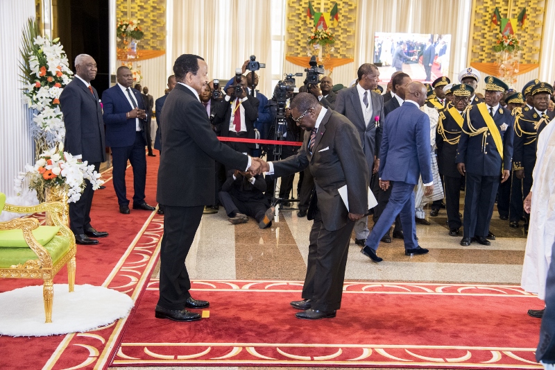 Cérémonie de présentation des vœux de Nouvel An 2019 au Président Paul Biya (62)
