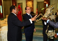 Visite d'Etat au Cameroun de S.E. François Hollande, Président de la République Française - 03.07.2015 (11)