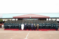 Cérémonie de triomphe de la 35ème promotion de l'Ecole Militaire Interarmées (15)