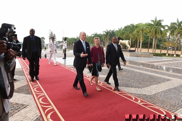 Visite au Cameroun de M. Laurent Fabius, Ministre Français des Affaires Etrangères et du Développement International