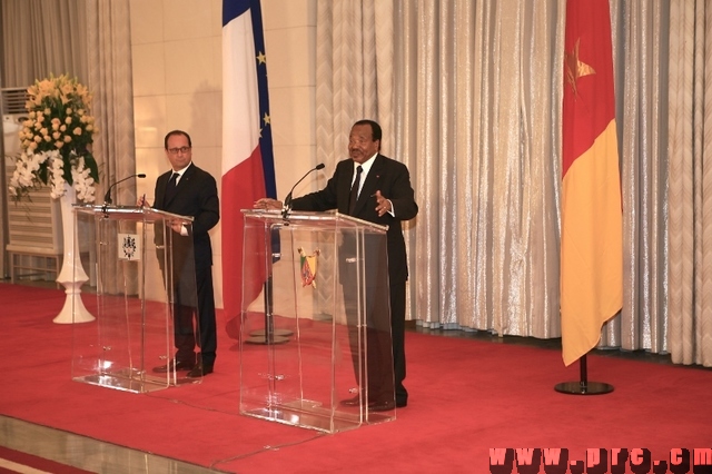 Visite d'Etat au Cameroun de S.E. François Hollande, Président de la République Française - 03.07.2015 (22)
