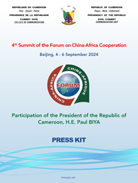 Press kit: 4th Summit of the Forum on China-Africa Cooperation. Beijing, 4 - 6 September 2024