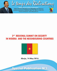 Special publication No.1 on the 2nd regional summit on security in Nigeria and the neighbouring countries (press release)