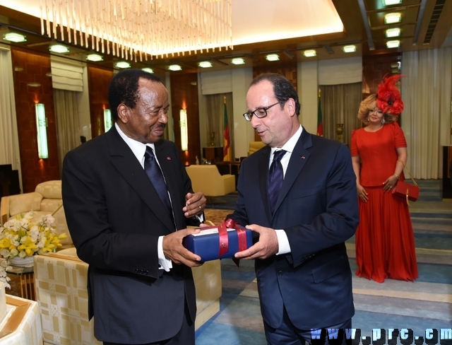 State Visit to Cameroon of H.E. François HOLLANDE, President of the French Republic - 03.07.2015 (4)
