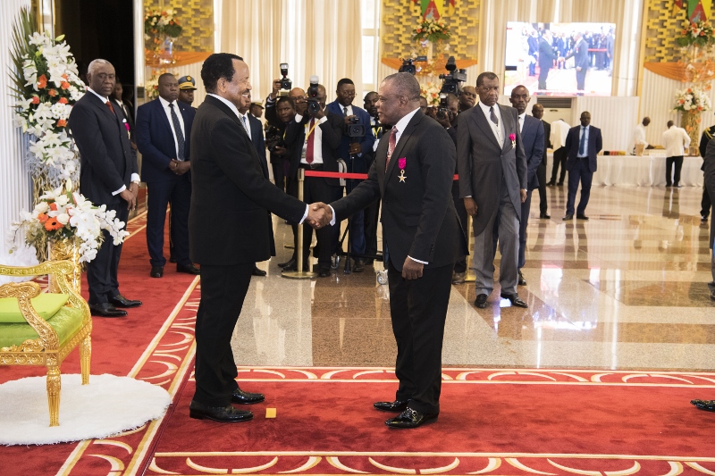 Cérémonie de présentation des vœux de Nouvel An 2019 au Président Paul Biya (42)