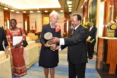 Visite officielle au Cameroun de Mme Christine LAGARDE, DG du FMI (5)