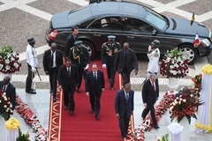 Visite d'Etat au Cameroun de S.E. François Hollande, Président de la République Française - 03.07.2015 (12)