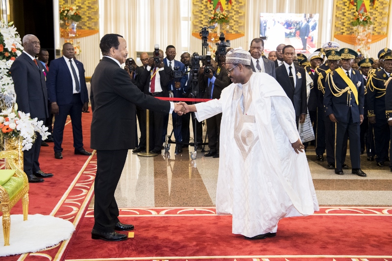 Cérémonie de présentation des vœux de Nouvel An 2019 au Président Paul Biya (56)