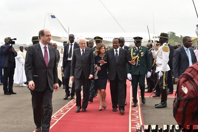 Visite d'Etat au Cameroun de S.E. Sergio MATTARELLA, Président de la République Italienne (4)