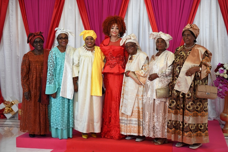 First Lady Receives 2020 New Year Wishes from Wives of Diplomatic Corps and National Dignitaries