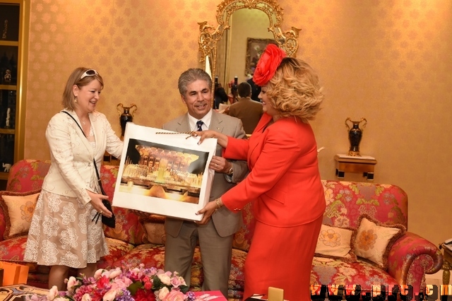 Madam Chantal BIYA grants audience to Yasin ERDEM, president of the Canada-Cameroon-West Africa Chamber of Commerce (4)