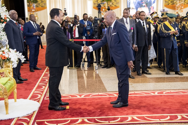 Cérémonie de présentation des vœux de Nouvel An 2019 au Président Paul Biya (57)
