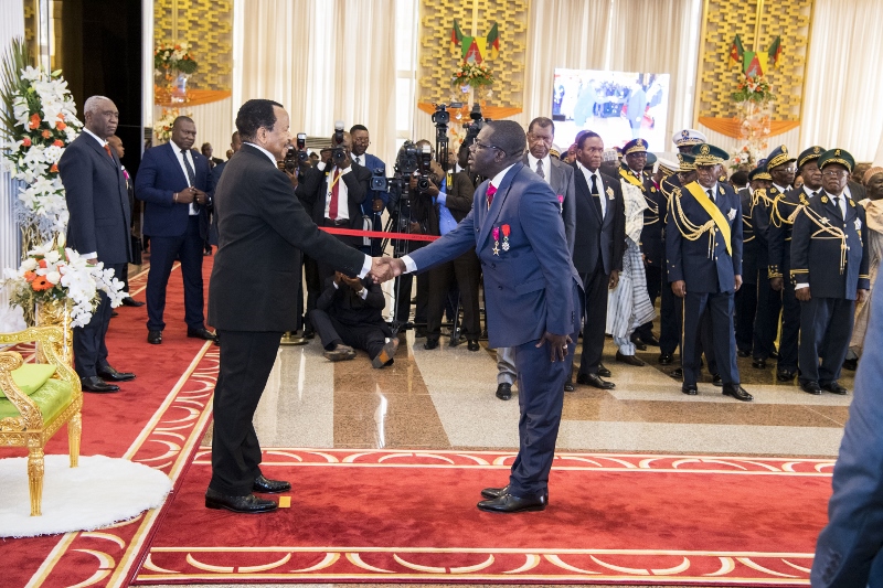 Cérémonie de présentation des vœux de Nouvel An 2019 au Président Paul Biya (58)