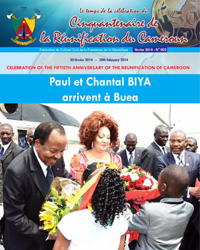 The time of the celebration of the Fiftieth Anniversary of the Reunification of Cameroon : Bulletin No.2