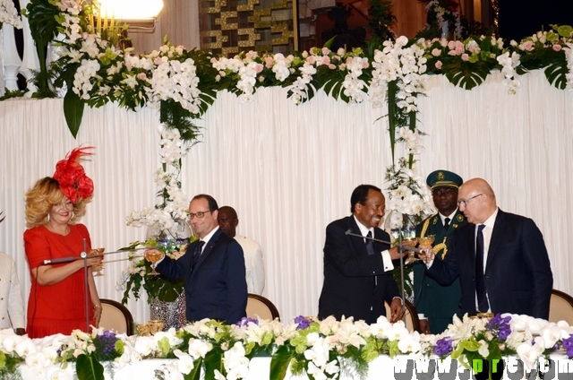 Visite d'Etat au Cameroun de S.E. François Hollande, Président de la République Française - 03.07.2015 (25)