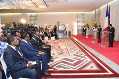 Visite d'Etat au Cameroun de S.E. François Hollande, Président de la République Française - 03.07.2015 (19)