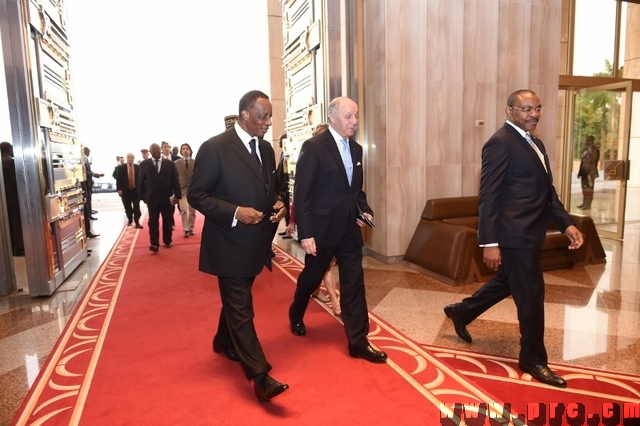 Visite au Cameroun de M. Laurent Fabius, Ministre Français des Affaires Etrangères et du Développement International (1)