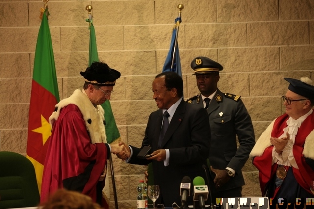 Le Chef de l'Etat honoré par la Conférence des Recteurs des Universités Italiennes (17)