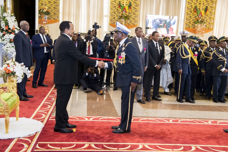 Cérémonie de présentation des vœux de Nouvel An 2019 au Président Paul Biya (64)