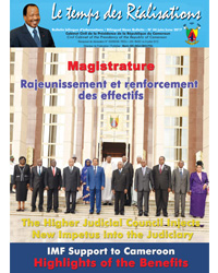 Bulletin N°44 du mensuel bilingue d'informations du Cabinet Civil, "Le Temps des Réalisations"