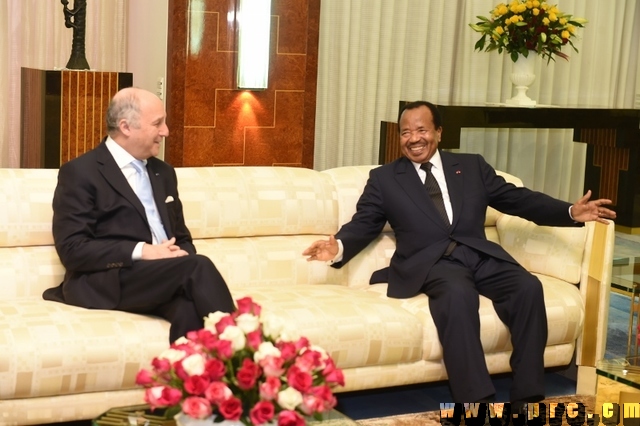 Visite au Cameroun de M. Laurent Fabius, Ministre Français des Affaires Etrangères et du Développement International (7)