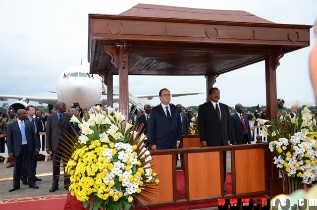Visite d'Etat au Cameroun de S.E. François Hollande, Président de la République Française - 03.07.2015 (8)