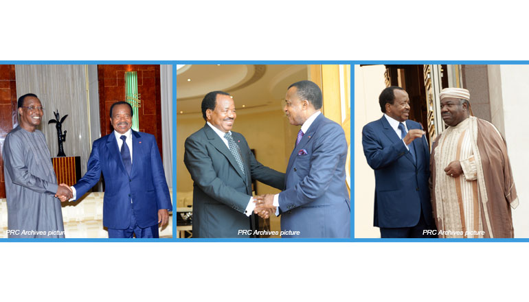 The Head of State congratulates his colleagues of Central Africa